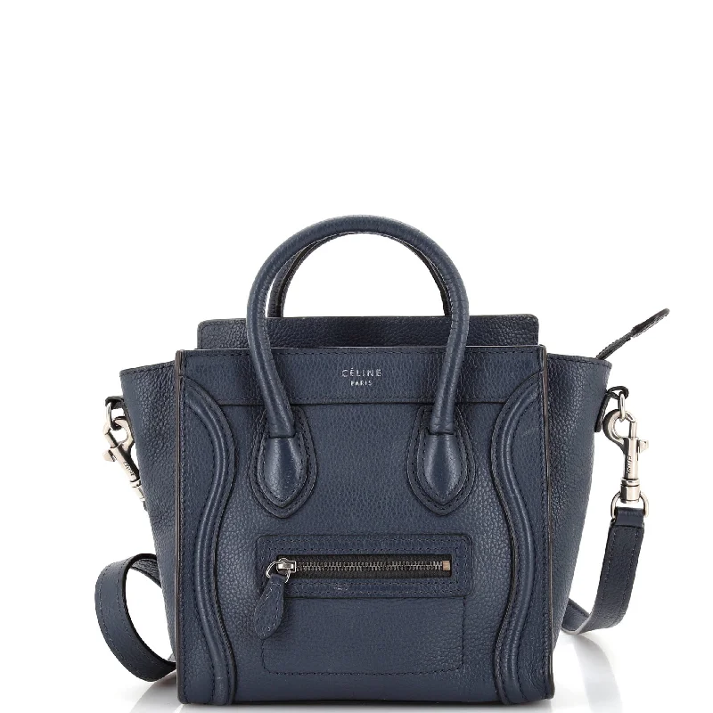 Stylish Bags With Discounts Luggage Bag Smooth Leather Nano