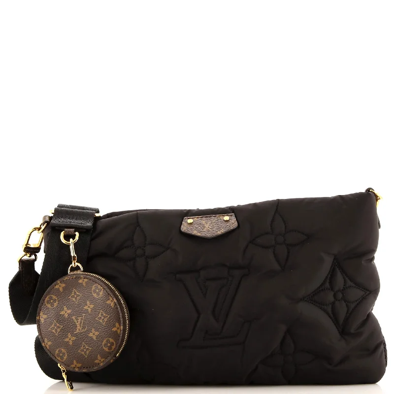 Stylish Bags For Fashion Influencers And Bloggers Maxi Multi Pochette Accessoires Monogram Quilted Econyl Nylon