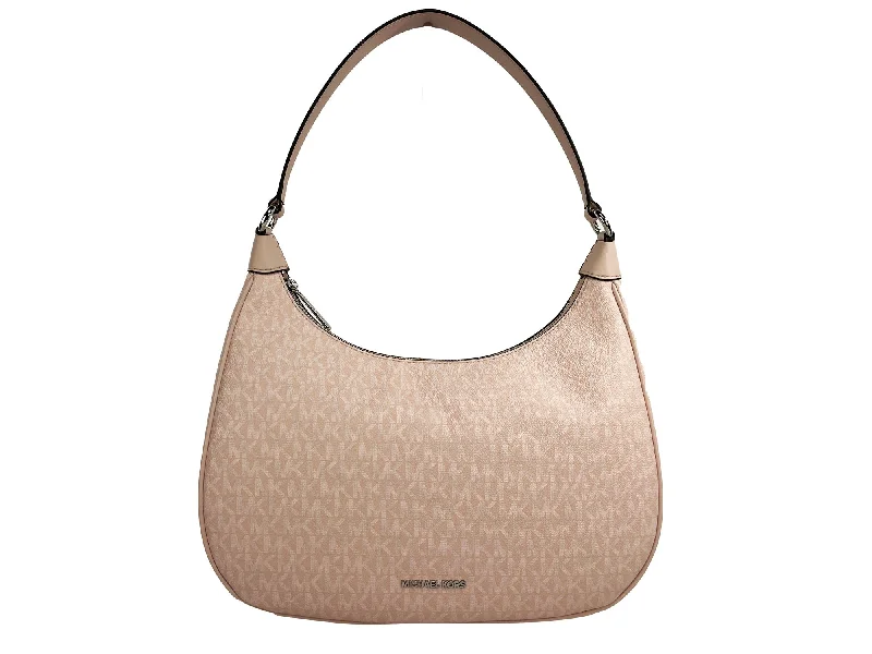 Stylish Bags With Discounts Michael Kors Cora Large Powder Blush Shoulder Crossbody Bag Women's Purse