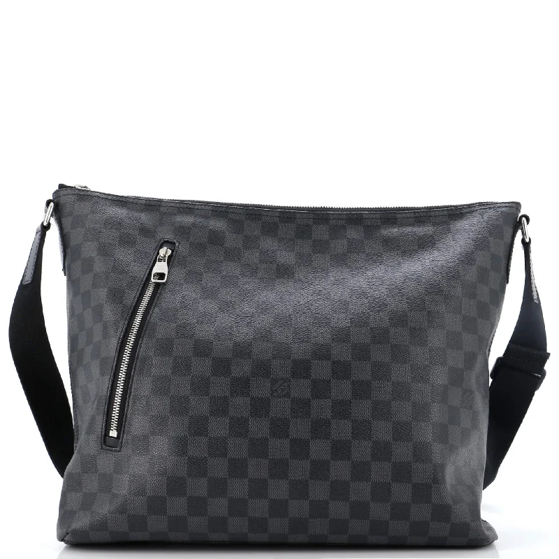 New Year Party Bag For Celebrations Mick Messenger Bag Damier Graphite GM