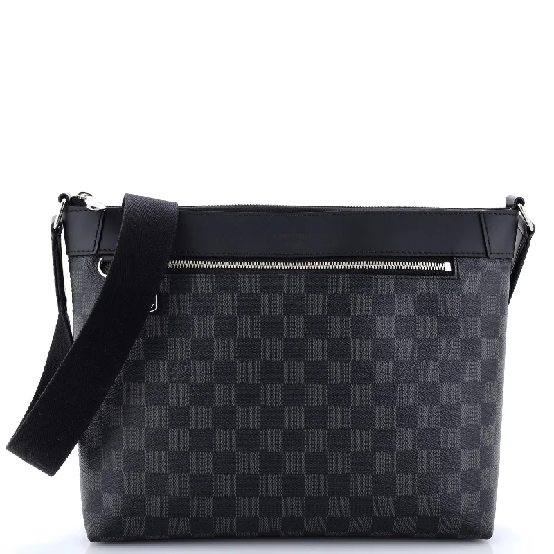 Chic Bags For Office Professionals And Urban Dwellers Mick NM Messenger Bag Damier Graphite PM