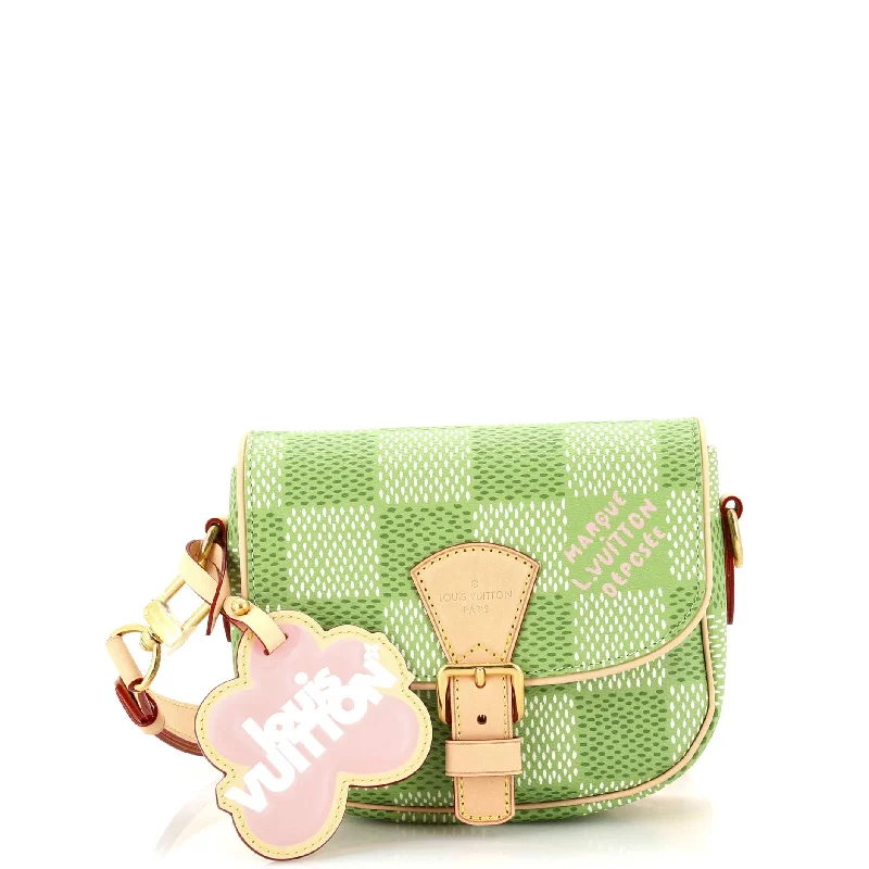 Bag For Modern Fashion Montsouris Round Flap Messenger Bag Tyler the Creator Giant Damier Golf