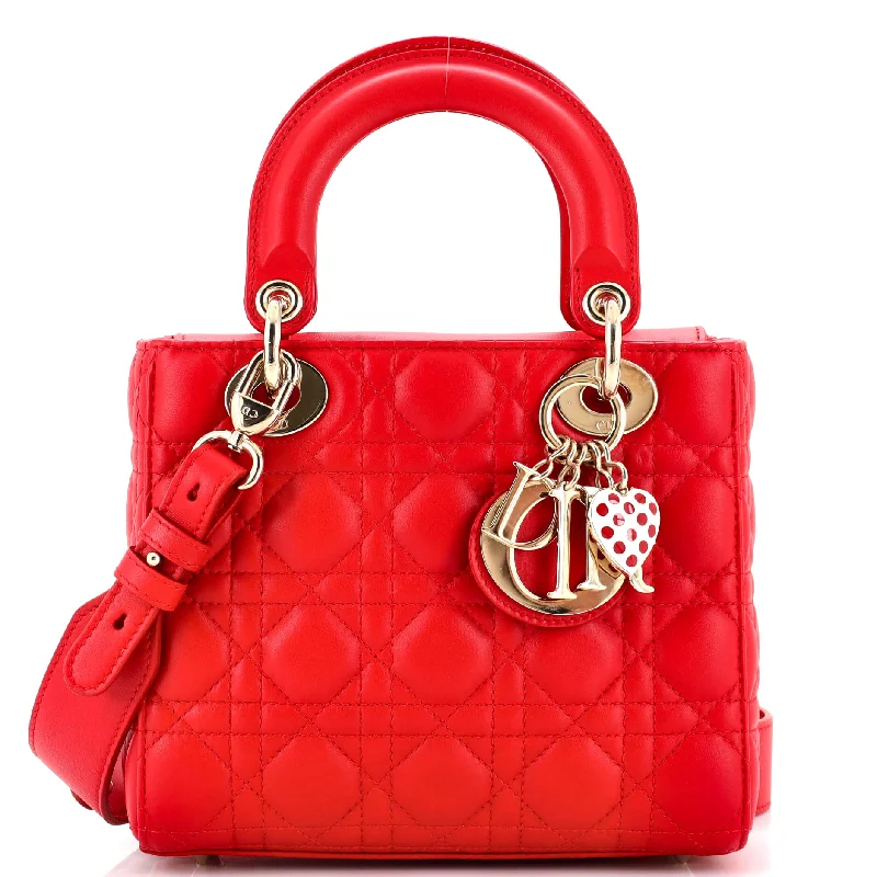 Tote Bag For Everyday Use My ABCDior Lady Dior Bag Cannage Quilt Lambskin