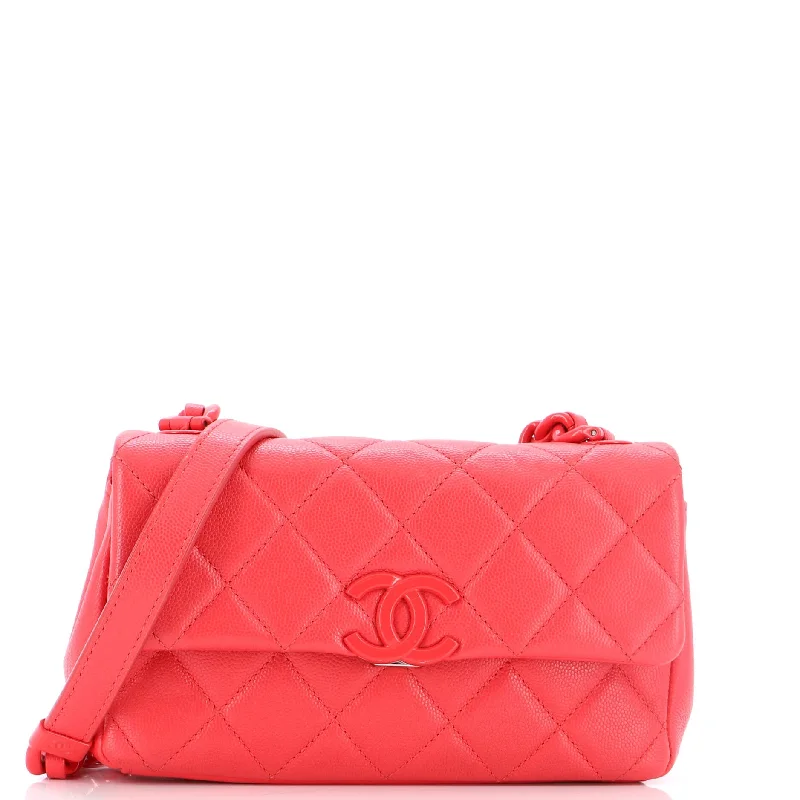 Bold And Flash-Sale Bags My Everything Flap Bag Quilted Caviar Small