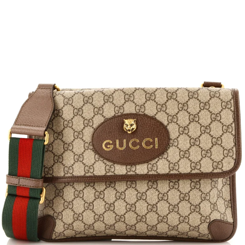 Bag For Modern Fashion Neo Vintage Flap Messenger GG Coated Canvas Medium