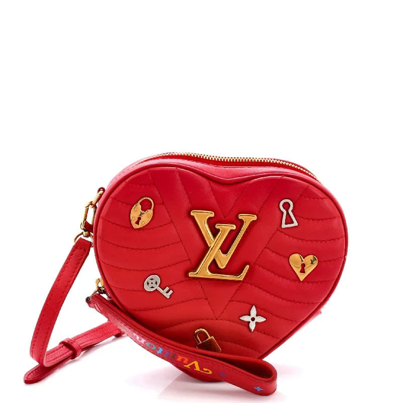 Urban Bags For City Life And Streetwear Fashion New Wave Heart Crossbody Bag Limited Edition Love Lock Quilted Leather