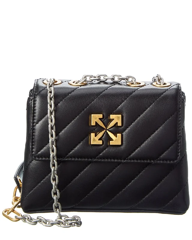 Lightweight And Affordable Bags Off-White Jackhammer 19 Leather Shoulder Bag