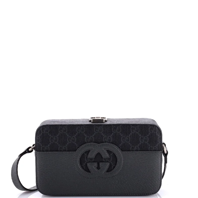 Discounted Designer Bags On Sale Padlock Interlocking G Crossbody Bag GG Coated Canvas and Leather Mini