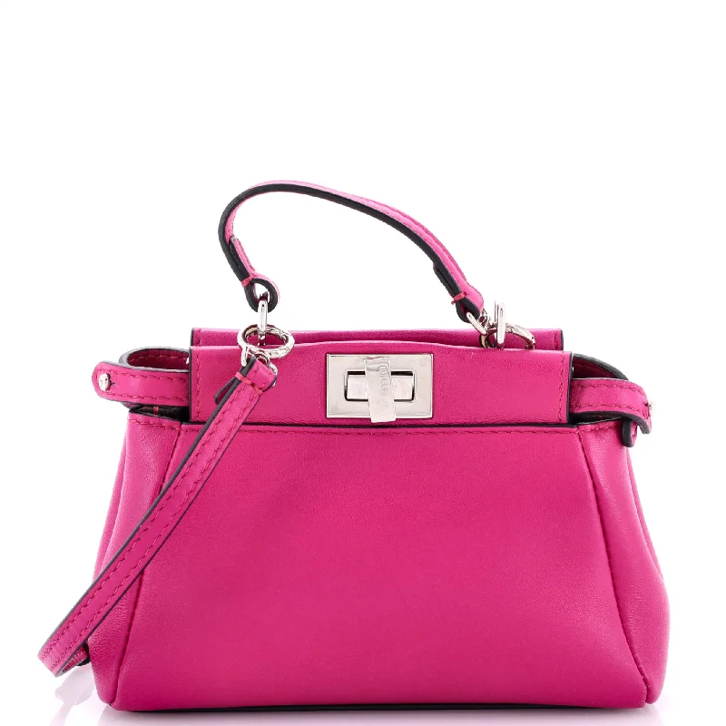 Functional Bags For Busy Moms And Dads Peekaboo Bag Leather Micro