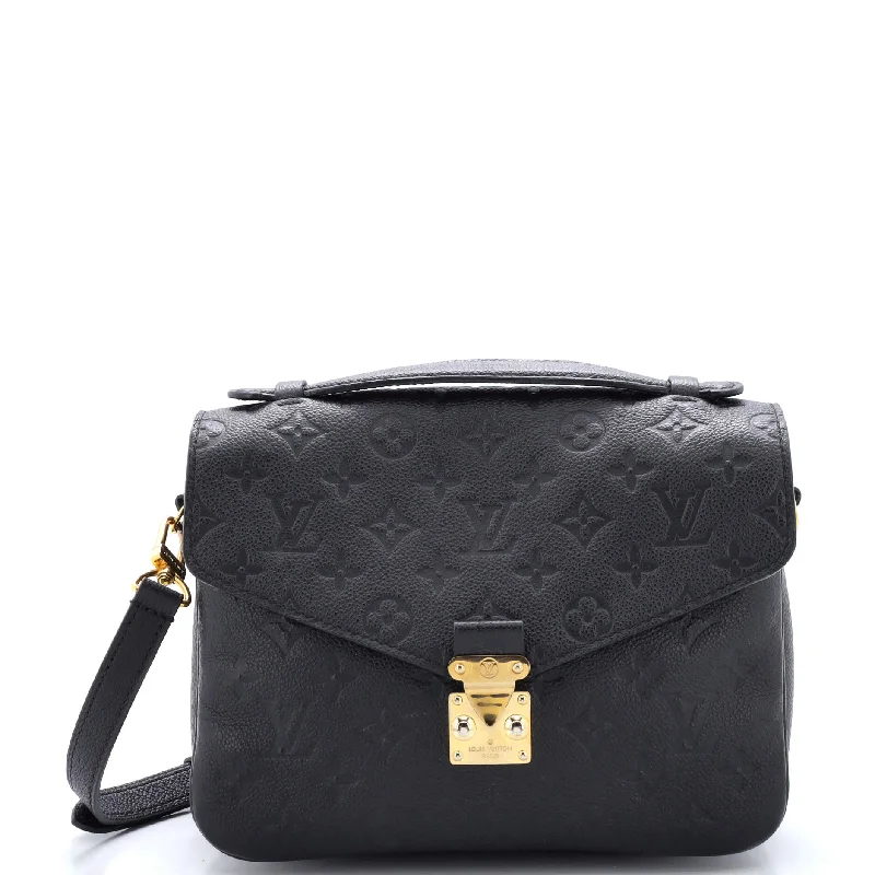 Stylish Bags For Fashion Influencers And Bloggers Pochette Metis Monogram Empreinte Leather