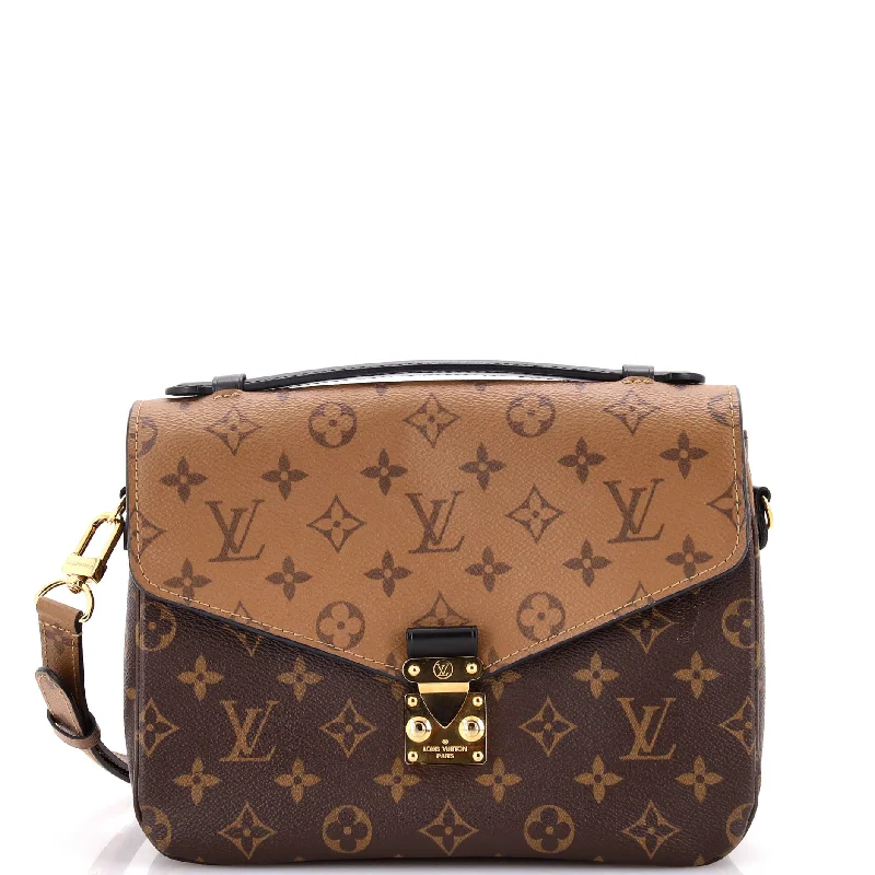 Tsa-Approved Bags For Hassle-Free Airport Security Pochette Metis Reverse Monogram Canvas