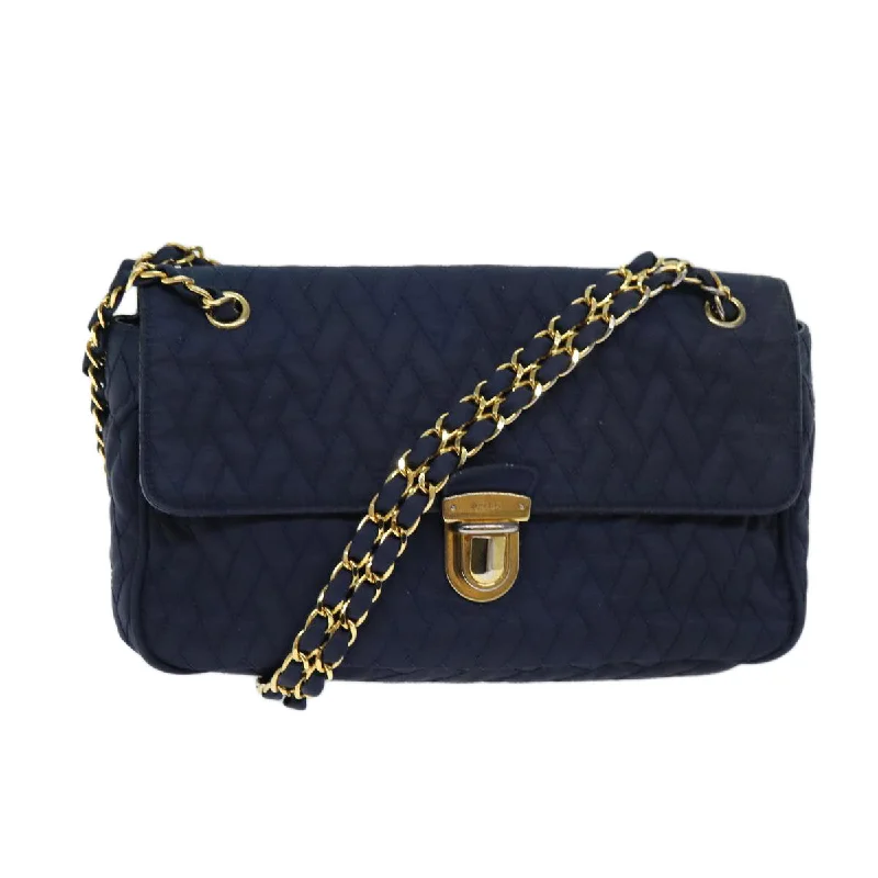 Bags For Outdoor Adventures Prada Tessuto  Canvas Shoulder Bag (Pre-Owned)
