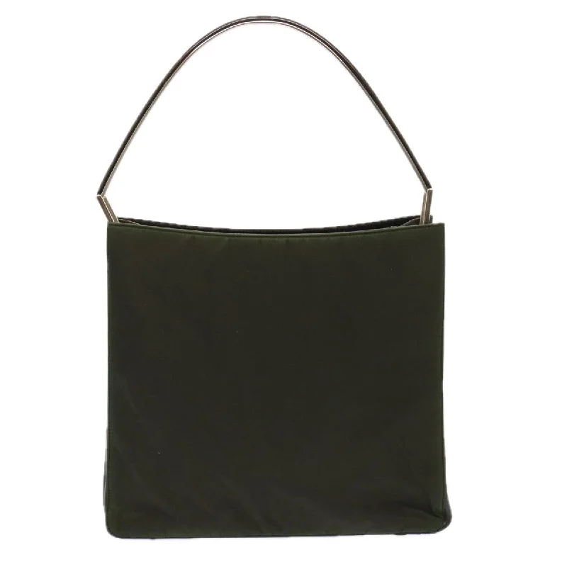 Retro Lovers Prada Tessuto  Cotton Shoulder Bag (Pre-Owned)