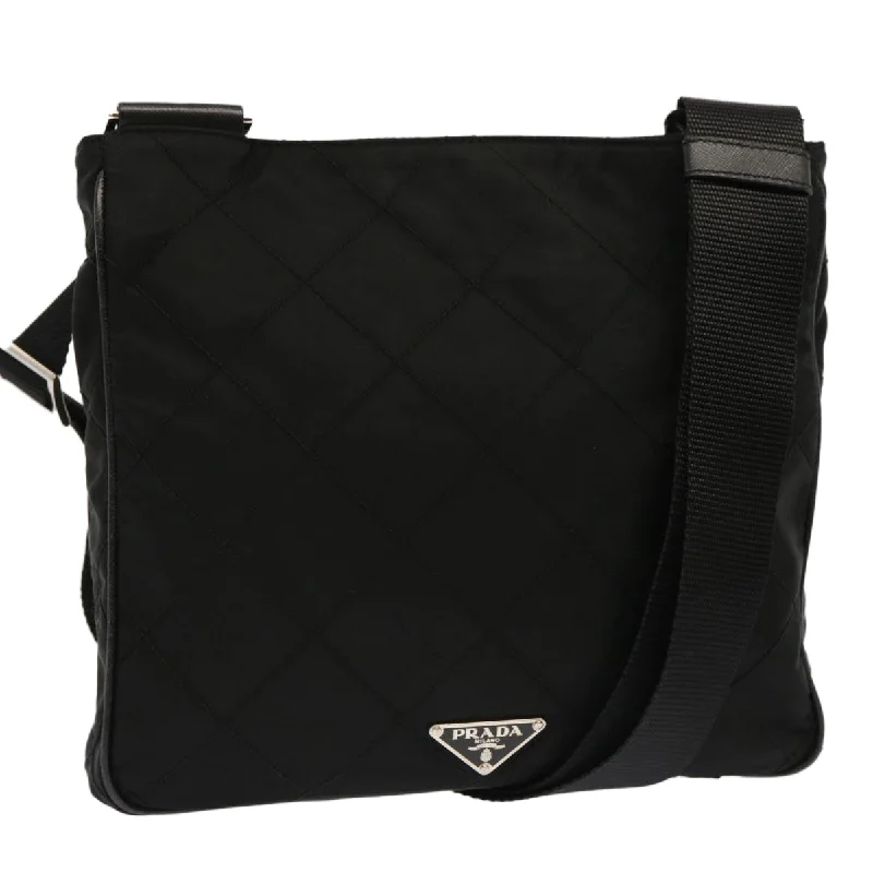 Trendy Bags For Women And Men In 2025 Prada Tessuto  Cotton Shoulder Bag (Pre-Owned)