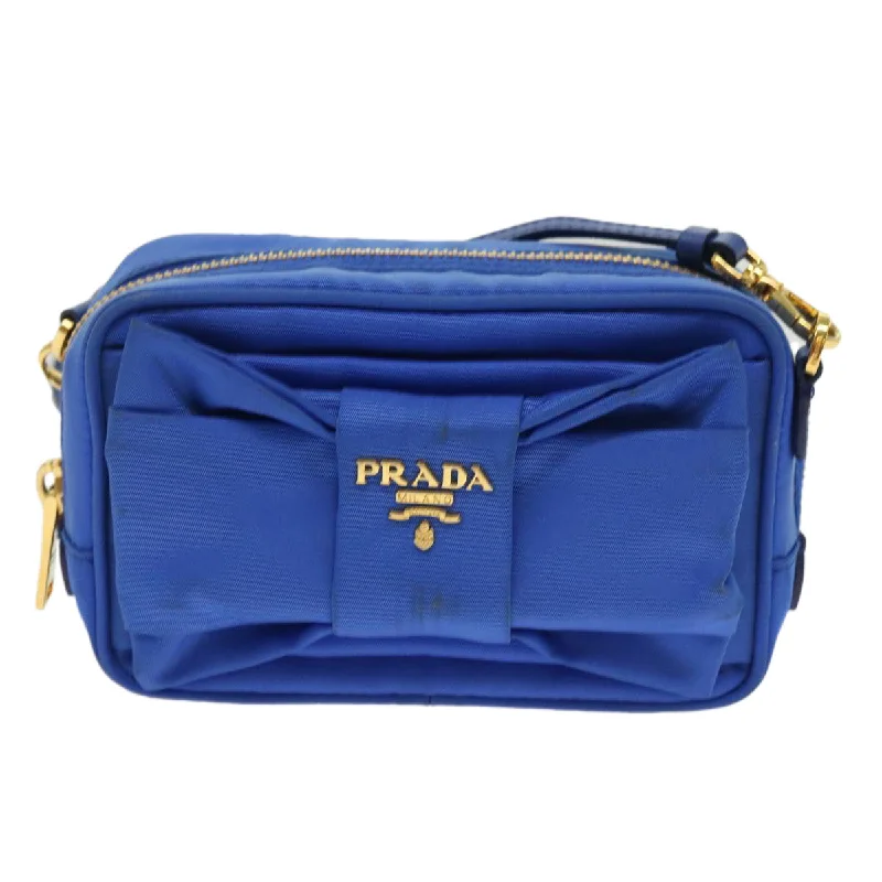 Bags For Playful And Chic Styles Prada Tessuto  Synthetic Shoulder Bag (Pre-Owned)