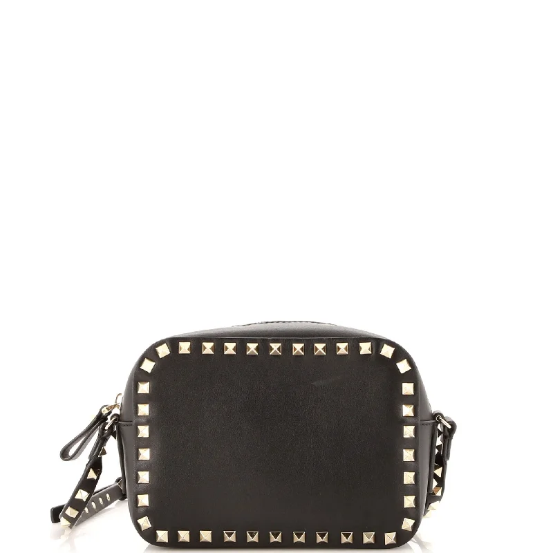 Trendy Bags For Women And Men In 2025 Rockstud Camera Crossbody Bag Leather