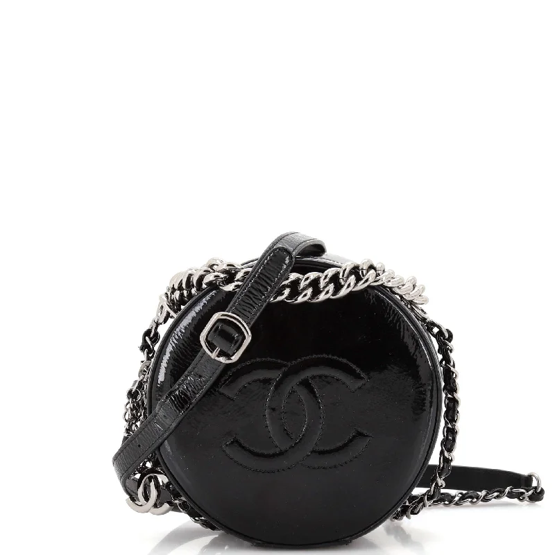 Sleek And Seasonal Sale Bags Round as Earth Crossbody Bag Patent