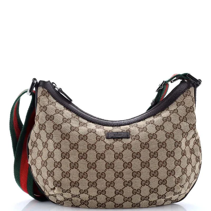 Edgy Bags For Bold And Daring Fashionistas Saddle Zip Messenger Bag GG Canvas Medium
