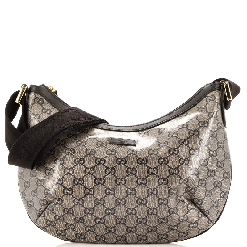 High-Quality Bags Saddle Zip Messenger Bag GG Coated Canvas Medium