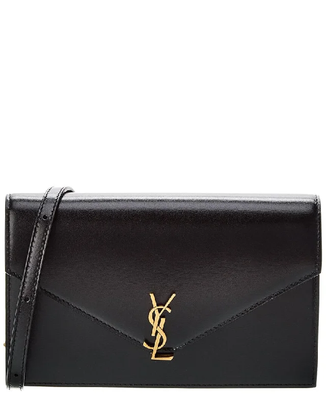 Luxurious But Budget-Friendly Bags Saint Laurent Envelope Mini Leather Shoulder Bag