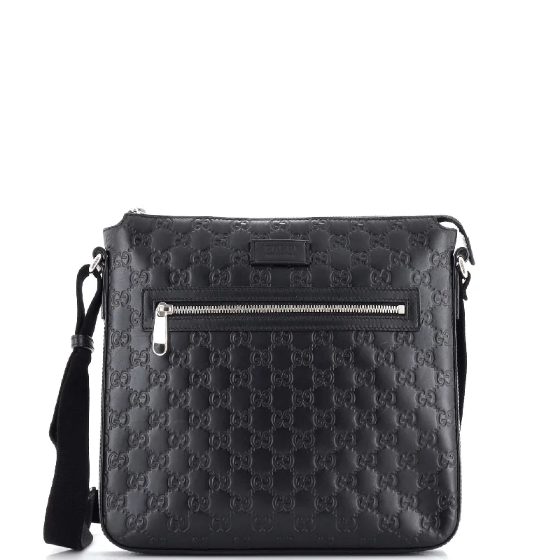 Black Friday And Cyber Monday Bag Deals Signature Zip Messenger Bag Guccissima Leather Medium