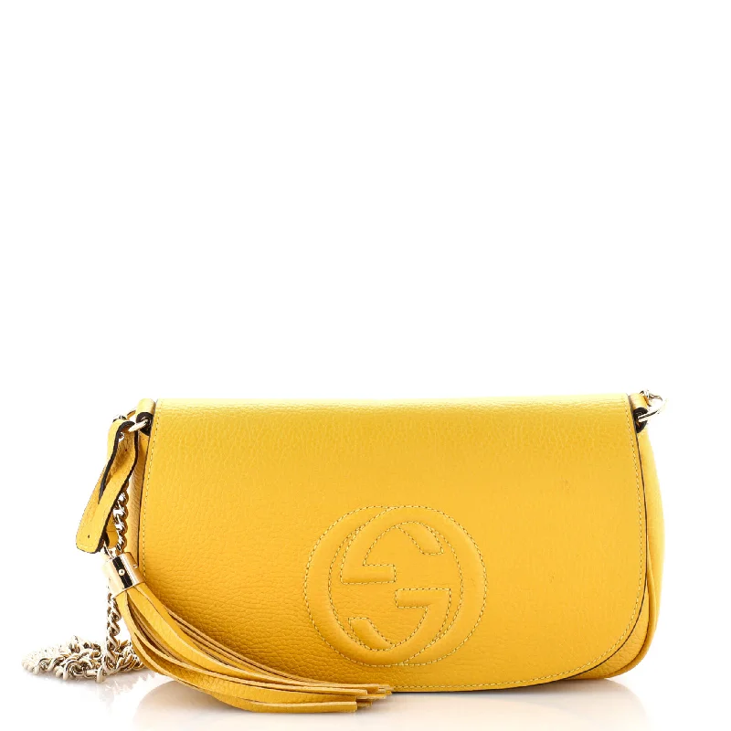 Bags For Sporty And Athletic Styles Soho Chain Crossbody Bag (Outlet) Leather Medium Bags For Sporty And Athletic Styles Soho Chain Crossbody Bag (Outlet) Leather Medium