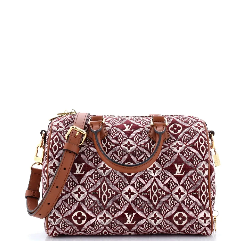 Bags For Urban And Trendy Looks Speedy Bandouliere Bag Limited Edition Since 1854 Monogram Jacquard 25