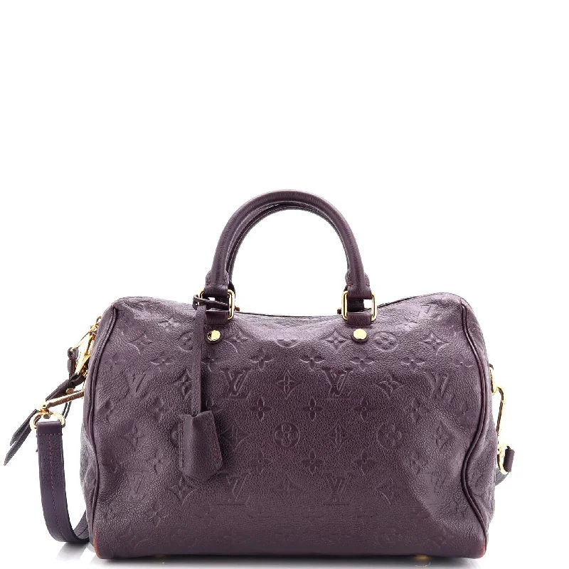 Clearance-Priced Bags Speedy Bandouliere Bag Monogram Empreinte Leather 30