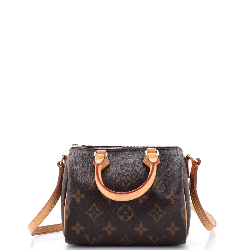 Inspired Bags For Timeless Elegance Speedy Bandouliere NM Bag Monogram Canvas Nano