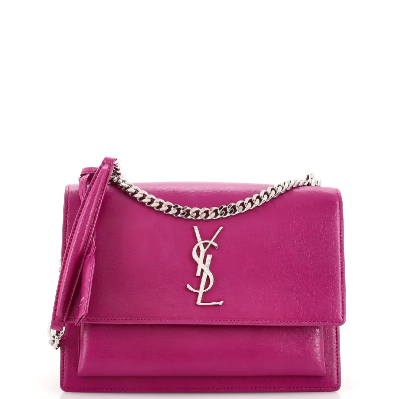 Trendy And Discounted Designer Handbags Sunset Crossbody Bag Leather Medium