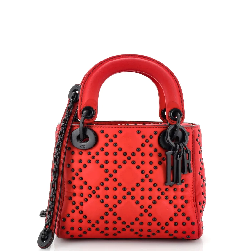 Party Bags For New Year's Eve And Special Occasions Supple Lady Dior Bag Cannage Studded Lambskin Mini