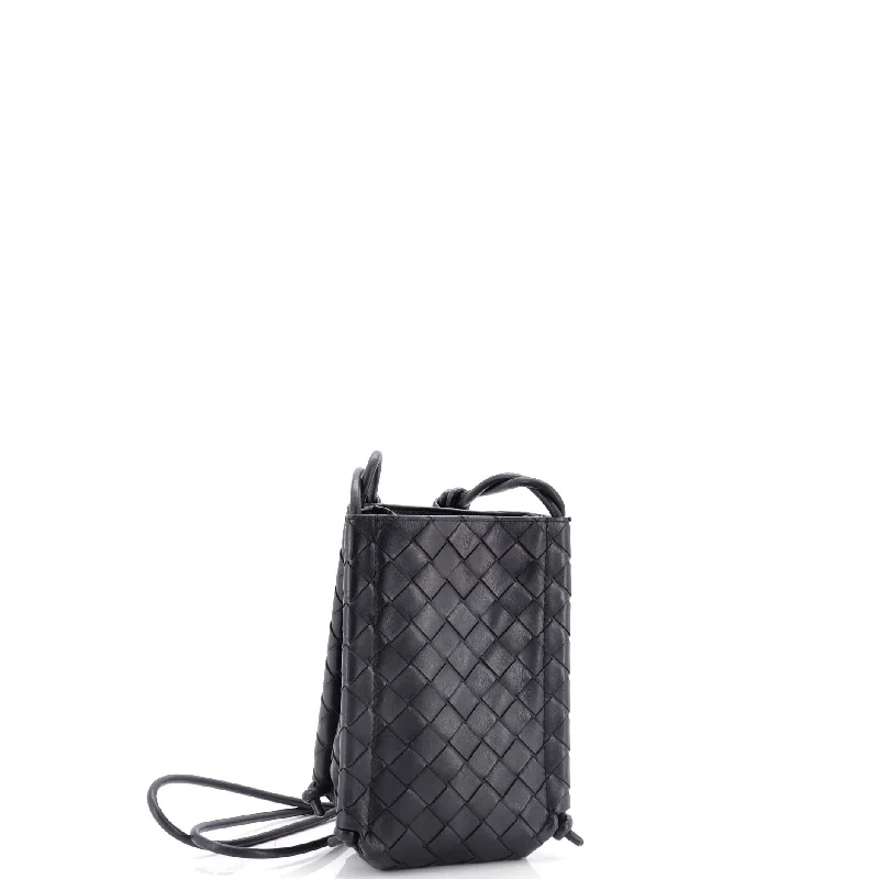 Chic And Clearance-Priced Tote Bags The Knot Bag Intrecciato Nappa Mini
