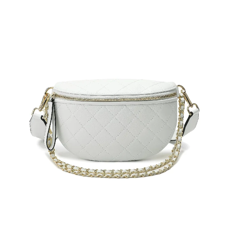 Wholesale Bags For Resellers Tiffany & Fred Quilted Leather Fanny Pack