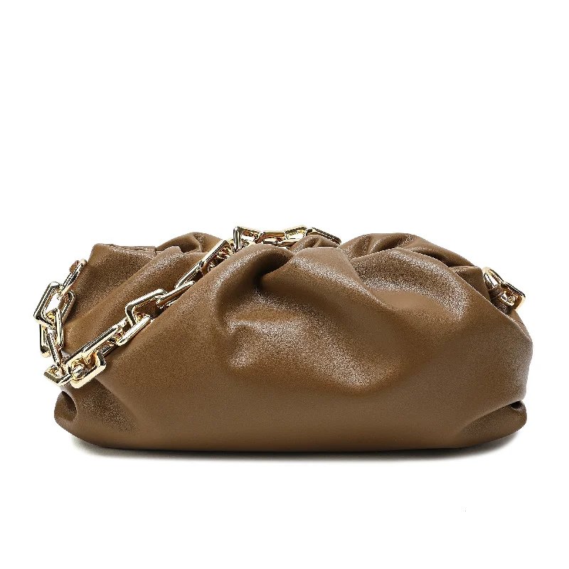 Bags For College Students On A Budget Tiffany & Fred Quilted Sheepskin Leather Large Pouch/Shoulder Bag