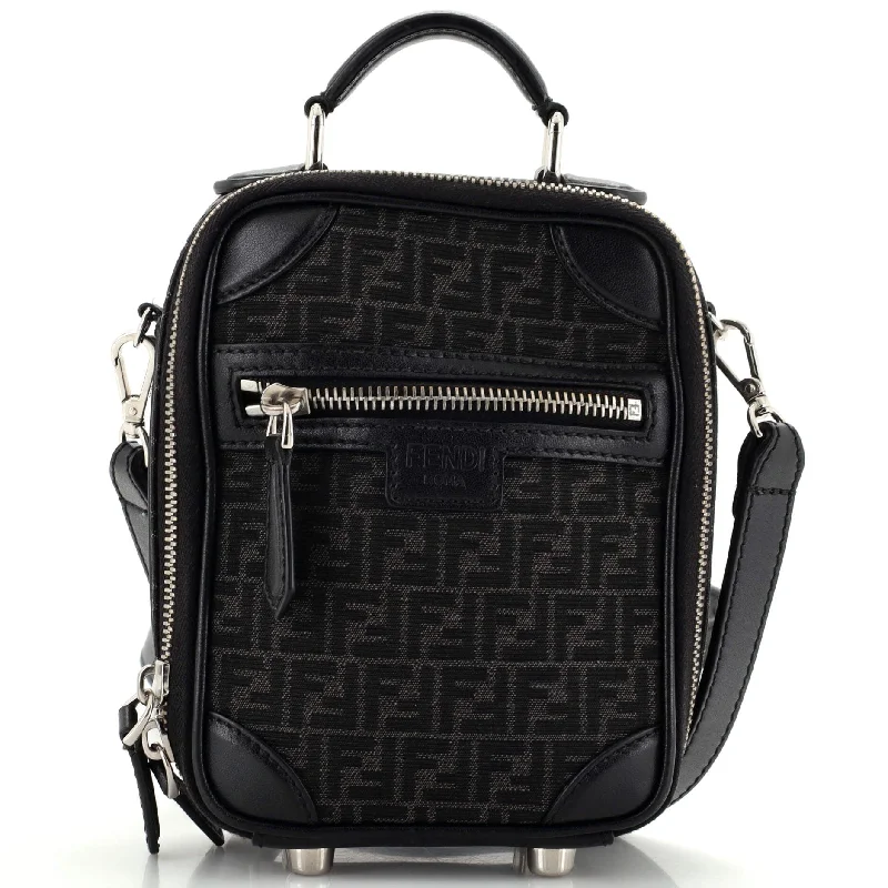 Discounted Designer Bags For Clearance Events Trolley Crossbody Bag Recycled Fabric Jacquard Mini