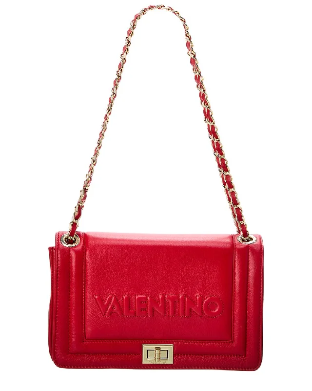 Cyber Monday Discounts On Bags Valentino by Mario Valentino Alice Embossed Leather Shoulder Bag