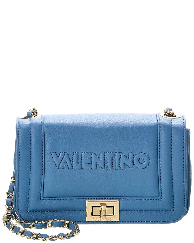 Luxury Bags On Sale Valentino by Mario Valentino Beatriz Embossed Leather Shoulder Bag