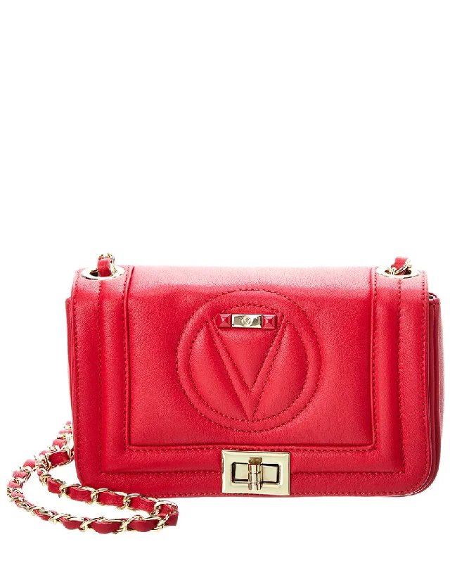 Trendy Festival Bags With Limited-Time Offers Valentino by Mario Valentino Beatriz Leather Shoulder Bag