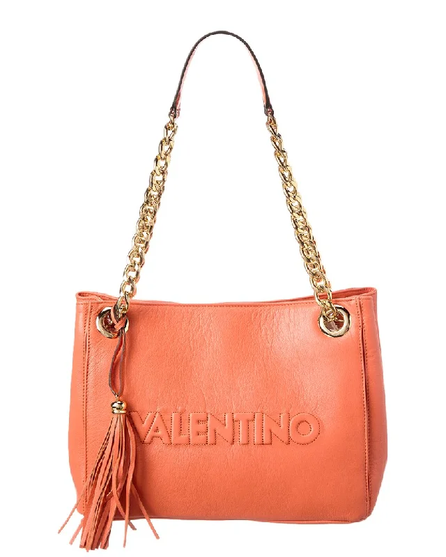 Inspired Bags For Modern Sophistication Valentino by Mario Valentino Luisa Embossed Leather Shoulder Bag