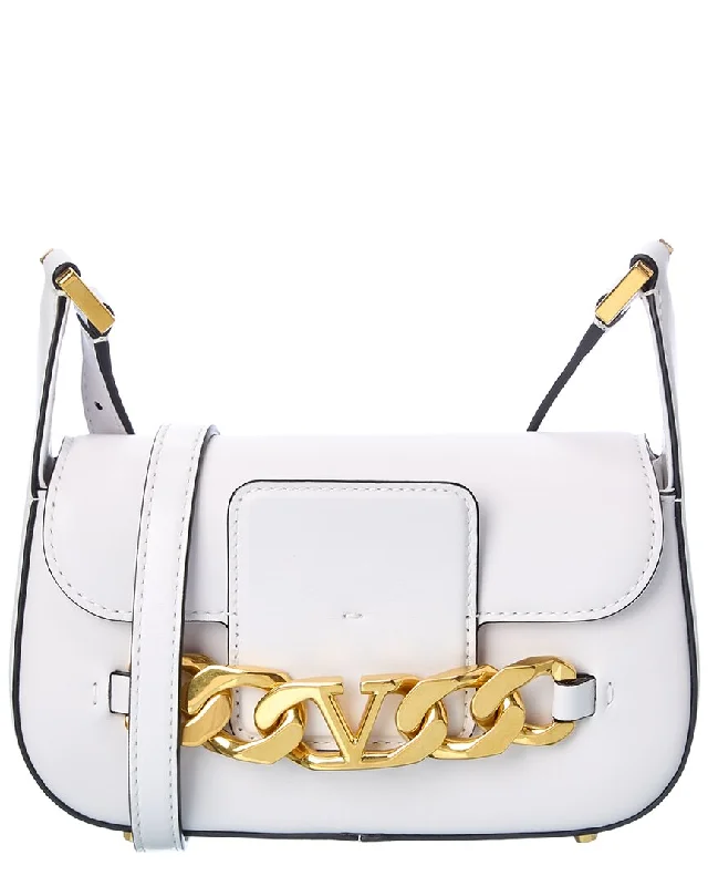 Handbag For Fashion Valentino VLogo Chain Small Leather Shoulder Bag