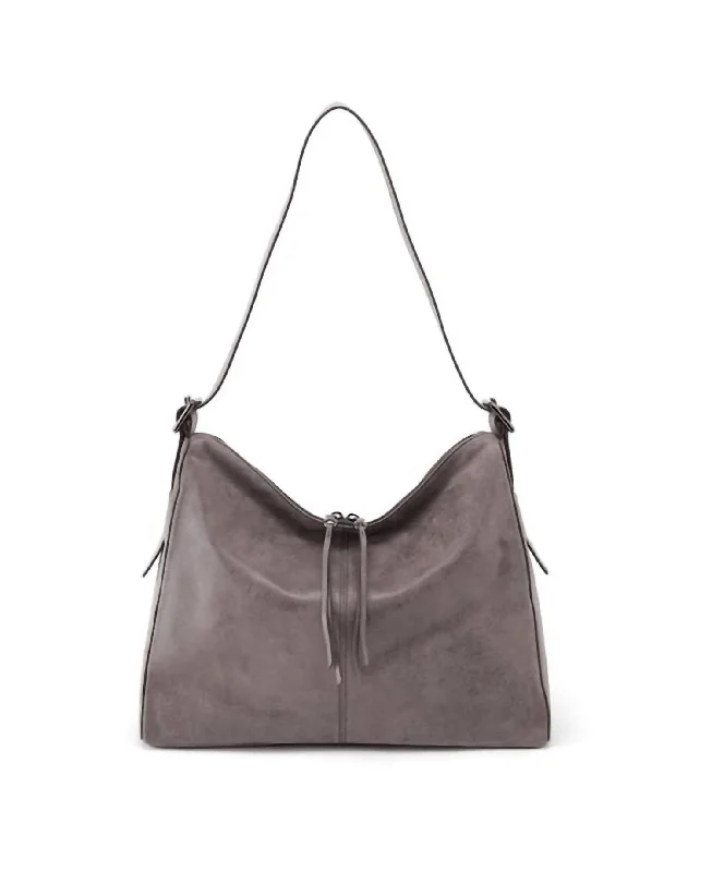 Trendy And Discounted Designer Handbags Valley Shoulder Bag In Titanium