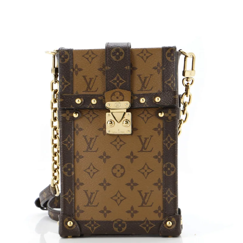 Stylish Yet Affordable Bags Vertical Trunk Pochette Reverse Monogram Canvas