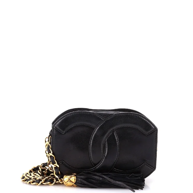Affordable Handbags Vintage CC Tassel Camera Bag Lambskin Mini