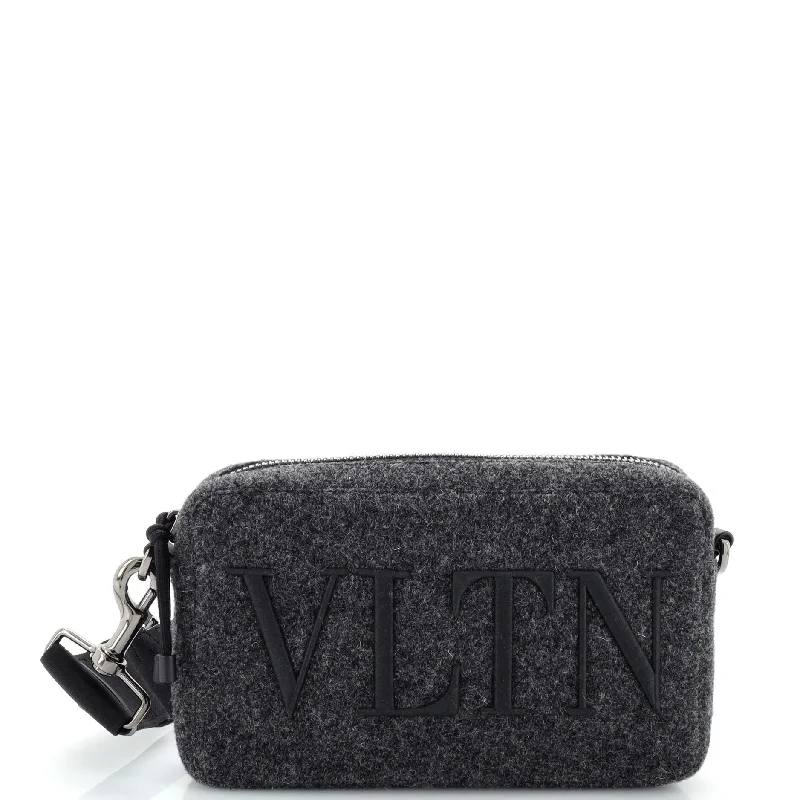 Bags For Personalized Gifts VLTN Camera Crossbody Bag Felt Small