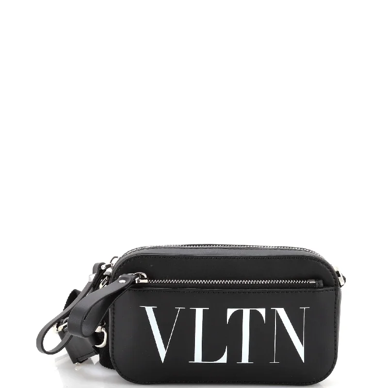Lightweight Bags For Senior Travelers VLTN Camera Crossbody Bag Leather Small