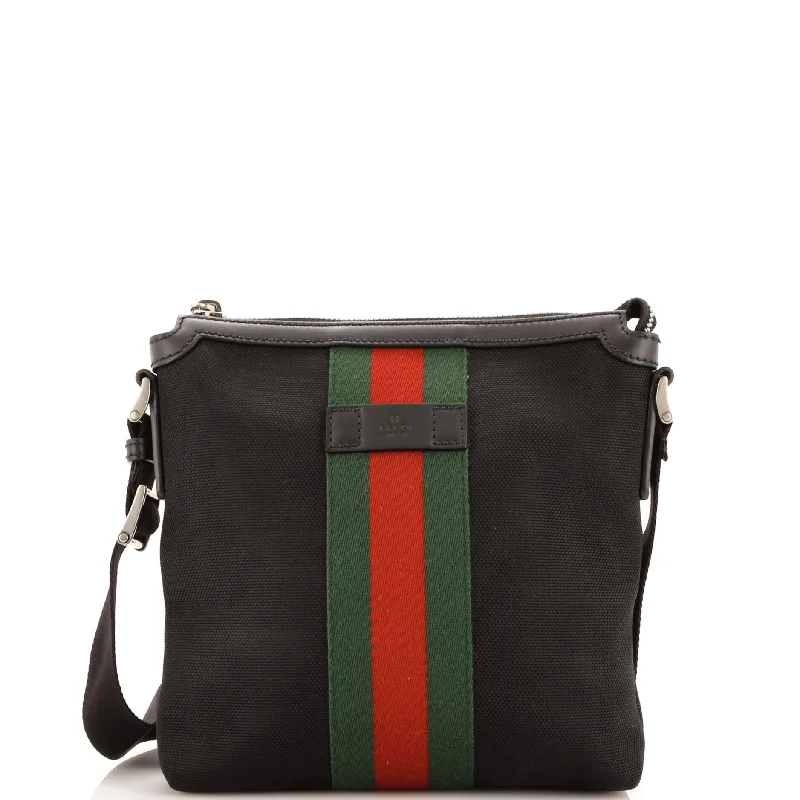 Everyday Bags For Work, School, Or Errands Web Messenger Bag Techno Canvas Small