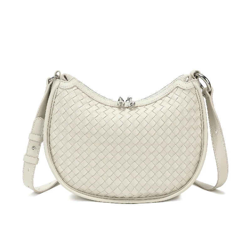 Bag For Luxury Lovers Woven-Leather Shoulder Bag