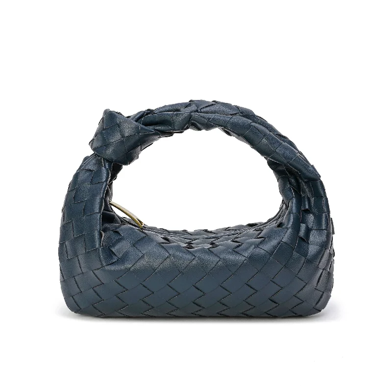 Modern And Limited-Time Offer Bags Woven Sheepskin Knot Bag Pouch