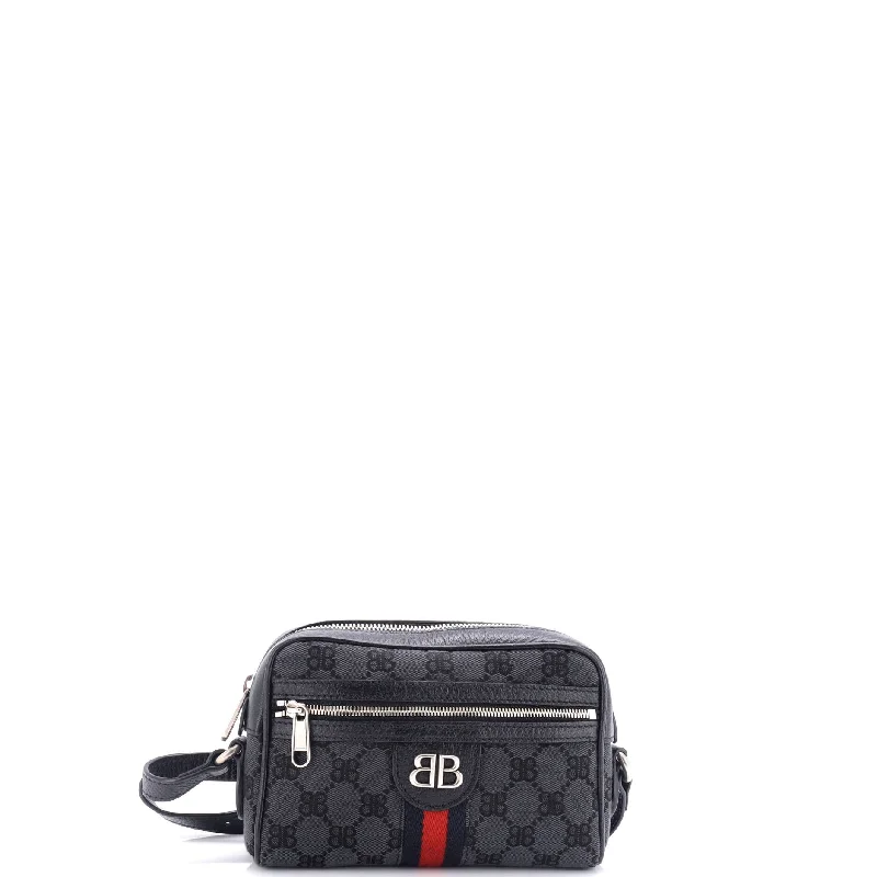 Bags For Playful And Chic Styles x Gucci The Hacker Project Camera Bag BB Canvas Mini